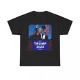 thumbnail image 2 of Camiseta con la victoria del presidente Donald Trump en 2024 con el puño en alto, 2 of 5