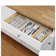 thumbnail image 6 of Copco 2-piece Clear Flatware Drawer Organizer Set with a Gray Liner, 6 of 7