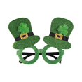 thumbnail image 1 of Día de San Patricio Green Irish Adult Festival Funny Shamrock Green Hat Gafas kaili Sencillez, 1 of 1