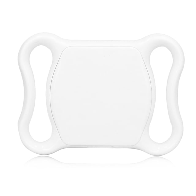 ATTOE Pet GPS Locator Collar Waterproof Bluetooth Wireless Animal Tracking Device for Cats and Dogs White-0813