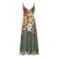 thumbnail image 4 of Robes pour Femmes, Robes Sans Manches Mode Imprimé Bretelles, 4 of 5