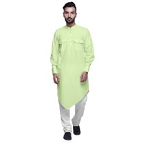 Atasi Cotton Long Kurta For Men Full Sleeve Indian Kurta Party Festive Wear