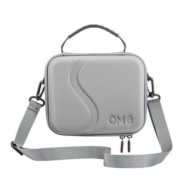 Carrying Case For OM 6 Handheld Gimbal, Tripod & Accessories, Adjustable Shoulder Strap, Zippered Storage Bag