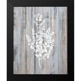 thumbnail image 2 of Kimberly, Allen 15x18 Black Modern Framed Museum Art Print Titled - Botanical Wood 2, 2 of 5