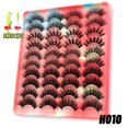 thumbnail image 1 of GROINNEYA Pestañas 3D Mink Lashes Fluffy Soft Wispy Natural Cross Extensión de pestañas Pestañas reutilizables Mink Pestañas postizas Maquillaje Dengxun unisex, 1 of 2