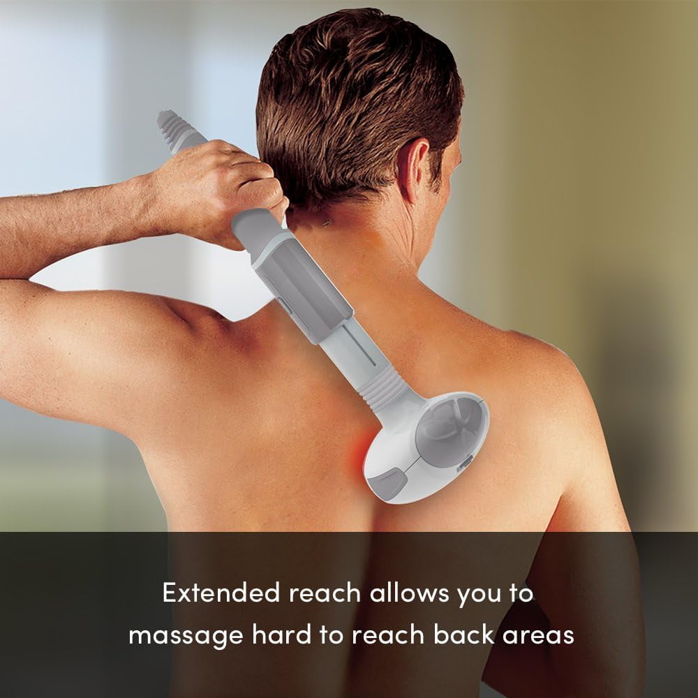 HoMedics Full Body Massager with Heat,Long Reach, HHP-225-THP