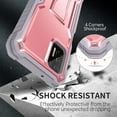 thumbnail image 6 of FITO For Moto G Stylus 2021 Case, Phone Case with Screen Protector and Kickstand (Pink), 6 of 6