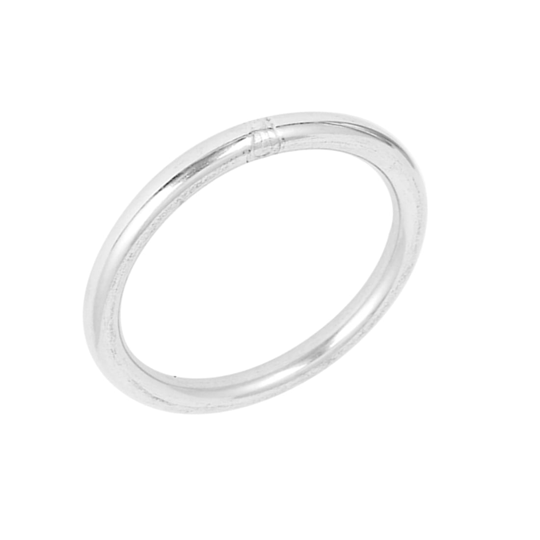 uxcell 60mm x 8mm 304 Stainless Steel Webbing Strapping Welded O Rings 2 Pcs