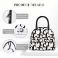 thumbnail image 4 of Disketp Cartoon Penguin Bolsa Térmica para Almuerzo, Lonchera con Abertura Amplia y Gran Capacidad, Organizador Reutilizable para Mujeres, Hombres y Adultos, 4 of 6