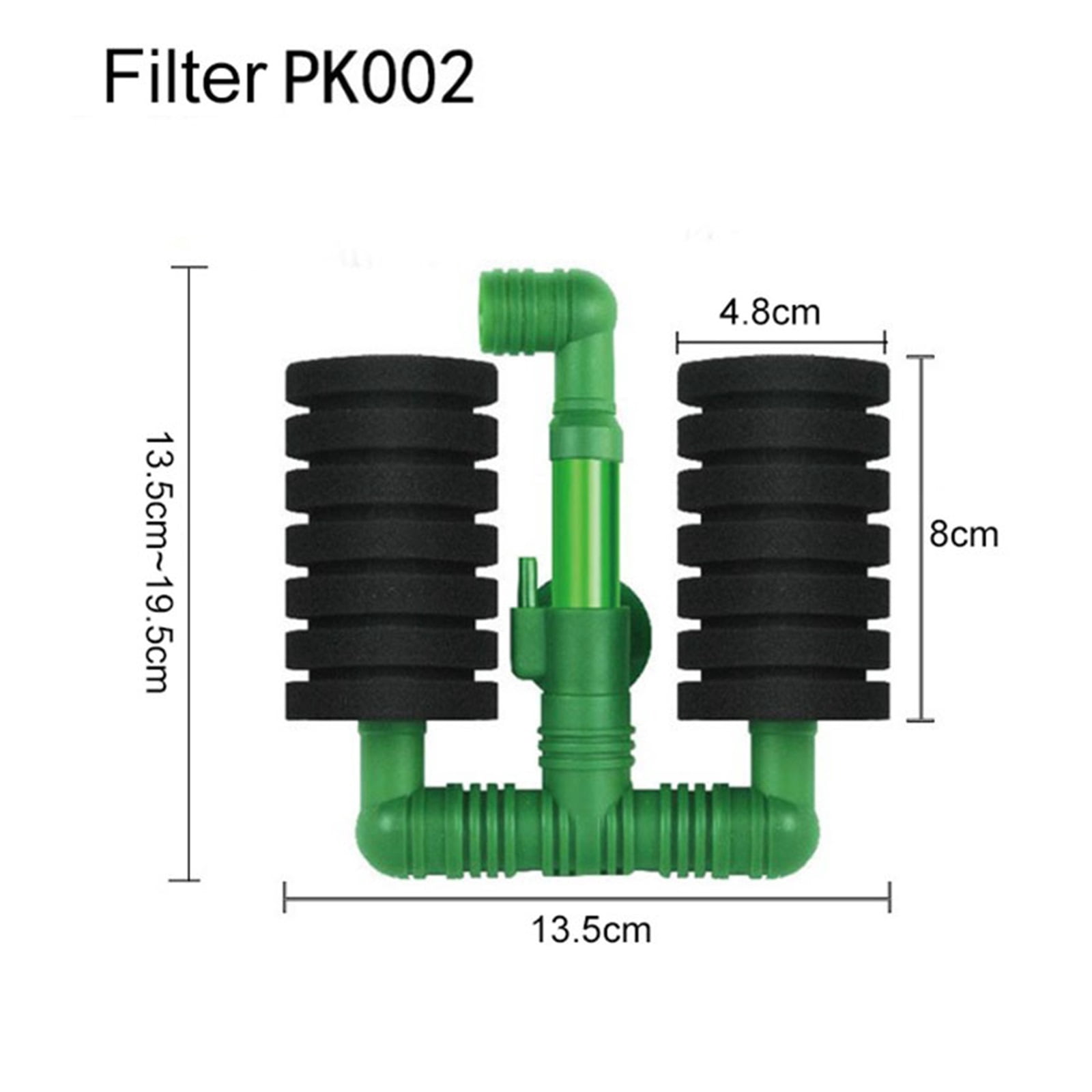 Aquarium Bio-Spong Filter Fish Tank Air Pump Skimmer Biochemical Sponges Filter New Green Bio Sponge