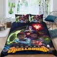 thumbnail image 2 of Daniel Hechizado Conjunto de sábanas temático, trío de piezas, cómodo y amigable con la piel, diseño único, regalo de decoración para el hogar para familiares, amigos y fans,173cm *218cm, 2 of 6