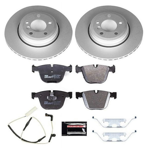 Power Stop ESK2086 Euro-Stop Brake Kit -Rear