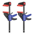 thumbnail image 1 of Pinzas de barra WORKPRO 6 para carpintería, paquete de 2 unidades, límite de carga de 150 kg, 1 of 8