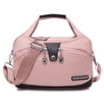 thumbnail image 1 of Bolsas Mensajero Oxford Impermeable Antirrobo Bolso Hombro Femenino (rosa), 1 of 7