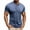 Blue T-Shirt, variant on Mens Short Sleeve Henley Shirts Button Down Pullover T Shirt Slim Fit Muscle Workout Gym Tee Soft Lightweight Summer Tops Green,S
