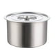 thumbnail image 2 of Olla De Acero Inoxidable, Cuencos Para Mezclar De Acero Inoxidable Con Tapas, Cuenco Para Sazonar, Cuenco Para Batir Huevos, Olla Para Guisar, Artículos Esenciales Para Cocinar, 2 of 7
