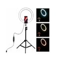 thumbnail image 3 of Aro de luz led 30 cm Gadgets and Fun Tripie 1.7 metros con 3 tipos de iluminación, 3 of 3