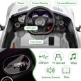 thumbnail image 4 of TROPOW Electric Ride On Cars with Remote Control,12V Kids Ride-On Car, Licensed Mercedes-Benz Ride-On Toy with Parent Remote Control, MP3 Player – Electric Vehicle for 3-8 Year Olds,White, 4 of 8