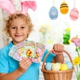 thumbnail image 6 of Easter Cards For Kids School Classroom Exchange DIY Candy With Stickers & Ties Easter Party For Toddlers Wrap For Boys Girls Greeting Card, 6 of 6
