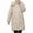 Beige, variant on Wancir Women's Winter Warm Thicken Long Outwear Pockets Coat Parka Jacket