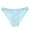 C-Sky Blue, variant on Women's Thong Underwear Low-Rise Lace Underwear Briefs T Back Panties Cotton Seamless Lace Thongs E-Black