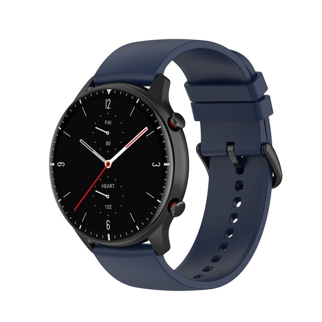 WIFKLSIIPG 20mm Solid Color Silicone Sports Sweat Proof Watch Strap with Fashionable Design and Easy Replacement