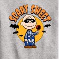 thumbnail image 3 of Peanuts - Scary Sweet - Toddler & Youth Crewneck Fleece Sweatshirt, 3 of 6