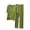 501_Green, variant on Pajamas for Women Set Ladies' Sleepwear Set with Padded Bra Thin Loose Lounge Set Plus Size Short Sleeve and Long Pants Two Piece Set Summer Fashion Sleepwear