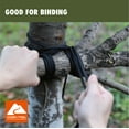thumbnail image 4 of Ozark Trail 1100 lb Polyester Paracord Rope, Black, 50', 4 of 7