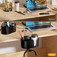 thumbnail image 3 of Versatile Desktop Cup Holder Various Beverages And Desktop Storage Containers All Made Of Metal black, 3 of 9