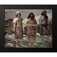 thumbnail image 2 of Tissot, James 18x15 Black Modern Framed Museum Art Print Titled - Shem, Ham and Japbeth, 2 of 5