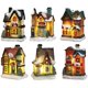 thumbnail image 1 of Weihnachtsdorf Mit Beleuchtung, Weihnachtslaterne Led, Weihnachtsdeko Amerikanisch Lichterkette Weihnachten Basteln Batteriebetrieben, 1 of 5