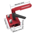 thumbnail image 2 of Adjustable Fence Flip Stop Miter Track Stop Alloy Steel T Slot Stop for Accurate Length Limit Device, 2 of 9