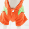 thumbnail image 4 of GASTROPOD Dog Costume,Pumpkin Comfort and Warmth Fabric Cat Costume,Adorable Design with Pumpkin Details Puppy Clothes,M, 4 of 4