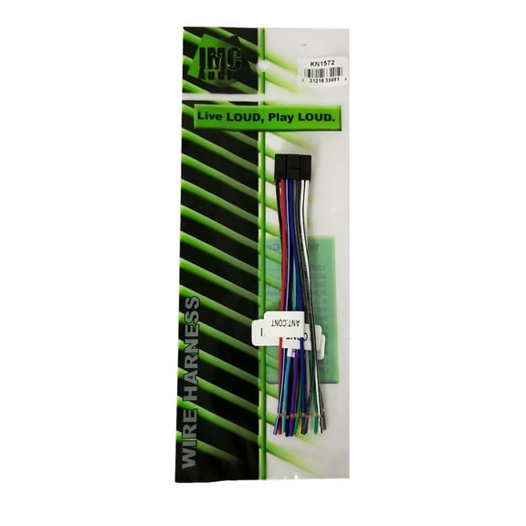Wire Harness for Kenwood KDCX398 KDCX497 KDCX498 KDCX596 KDCX597 KDCX598