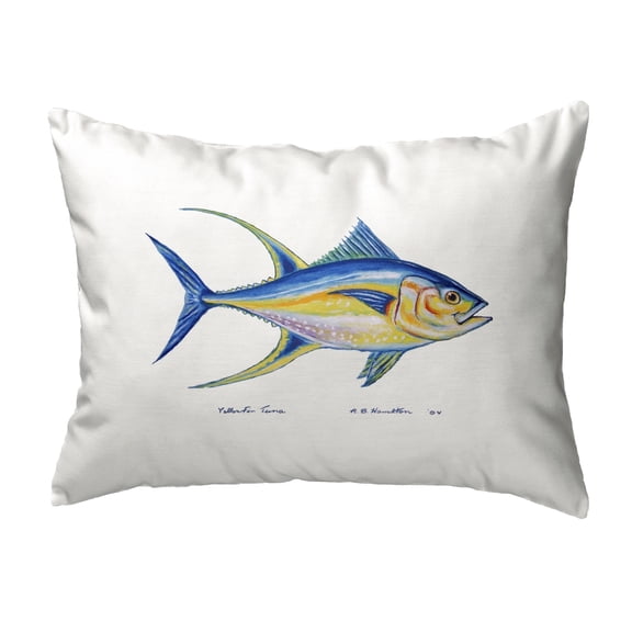 Betsy Drake KS116 11 x 14 in. Tuna Small No-Cord Pillow