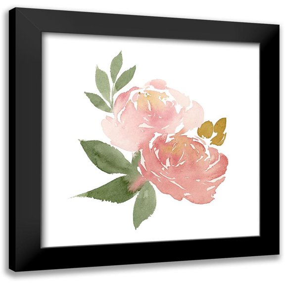 Price, Lucille 12x12 Black Modern Framed Museum Art Print Titled - Emma Rose I