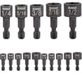thumbnail image 1 of Juego de destornilladores para tuercas DEWALT DWAIND-5 Compact de 5 piezas (paquete de 3), 1 of 1