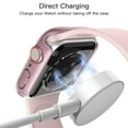thumbnail image 6 of JETech Case with Screen Protector Compatible with Apple Watch SE (2022/2020) /Series 6 5 4 44mm, Overall Protective Cover, Built-in Tempered Glass Film High Sensitivity, 2 Pack (Rose Gold), 6 of 6
