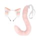 thumbnail image 2 of Diadema con orejas y cola de gato, aro para el pelo, accesorios para disfraz de gato para mujeres y niñas, fiestas temáticas de animales de cumpleaños Rosa Yinane Disfraz de juego de cosplay, 2 of 8