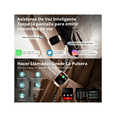 thumbnail image 4 of Smartwatch 1.9 Mujer Hombres Reloj Inteligente Malubero Rosa, 4 of 5