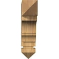 thumbnail image 2 of Ekena Millwork 3 1/2"W x 14"D x 14"H Balboa Arts & Crafts Smooth Bracket, Western Red Cedar, 2 of 4