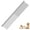 Sliver, variant on 2 Pack Dog Grooming Comb Pet, Stainless Steel Cat Combs with Rounded Teeth, Professional Metal Tear Stain Remover, Dematting Tool for Small, Medium & Large Pets-7.5in