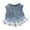 Blue, variant on Daznico Girls Bow Short Vest Style Baby Lace Lace Patchwork Sleeveless Top Trend,18-24 Months