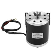 DC Brush Motor, 500 W 24 V Metal high-Performance Electric Brush Motor with high Torque and Holder for DIY Electric Scooter e-Bike go-Kart