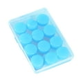 thumbnail image 2 of 12 tapones pa los oídos de silicona con canceción de ruido, traje cómodo los tamaños Azul Colcomx Tapones para los oídos para dormir, 2 of 8
