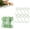 Z2#Green,1Set, variant on Metal Star Christmas Ornament Hooks, 20Pcs Decorative Hanging Hooks, Durable Reusable Wire Hangers, Practical Clips for Xmas Tree Decorations, Holiday Baubles and Festive Home Ornament Use