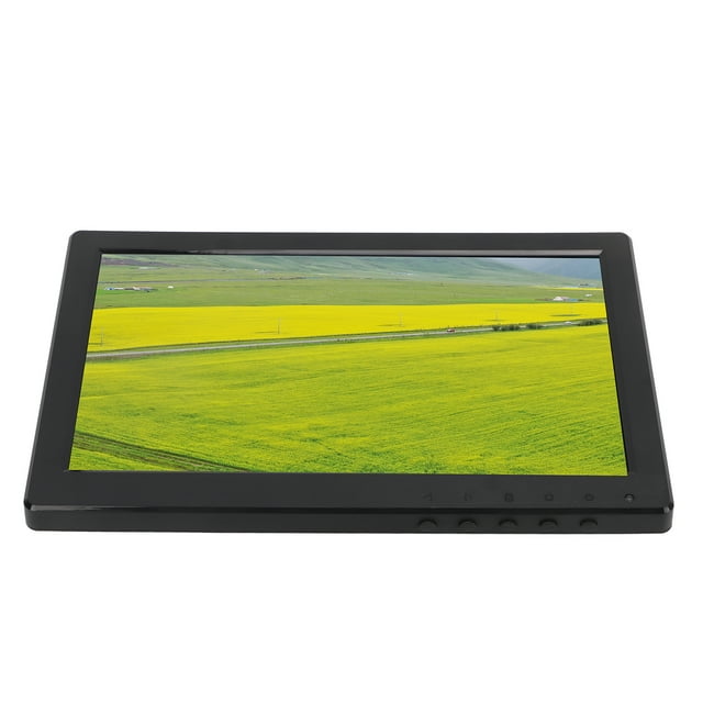 9in Small , For Built In Speakers, HD 1024 X 600 60 Hz, 600cd / M2, 5ms, IPS Screen Display / Remote Control, VGA AV BNC USB DC Input