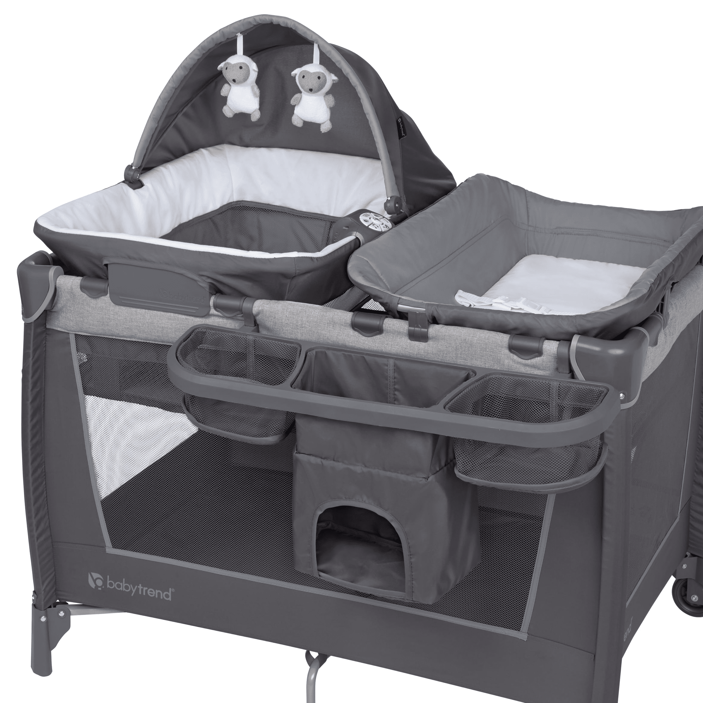 Baby Trend Simply Smart 2.0 Nursery Center Playard – Bassinet