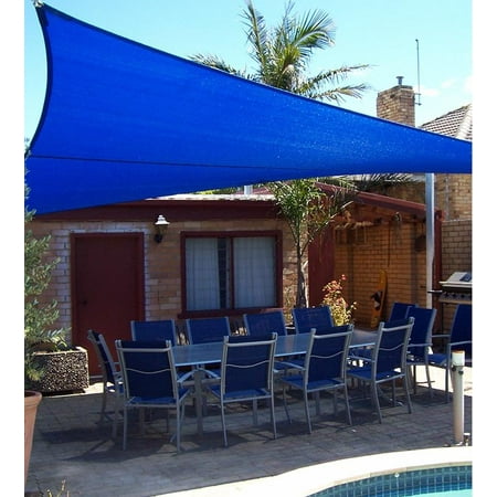 Sun Shade Sail Canopy 8 X 12 Rectangle Uv Block Water Resistant